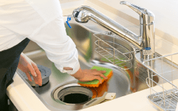 ベッドメイキング